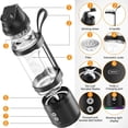 thumbnail image 4 of Licuadora Portátil Recargable por USB de 700 Ml: Miniexprimidor Eléctrico para Batidos, Batidos y Viajes, Camping y Picnic., 4 of 5