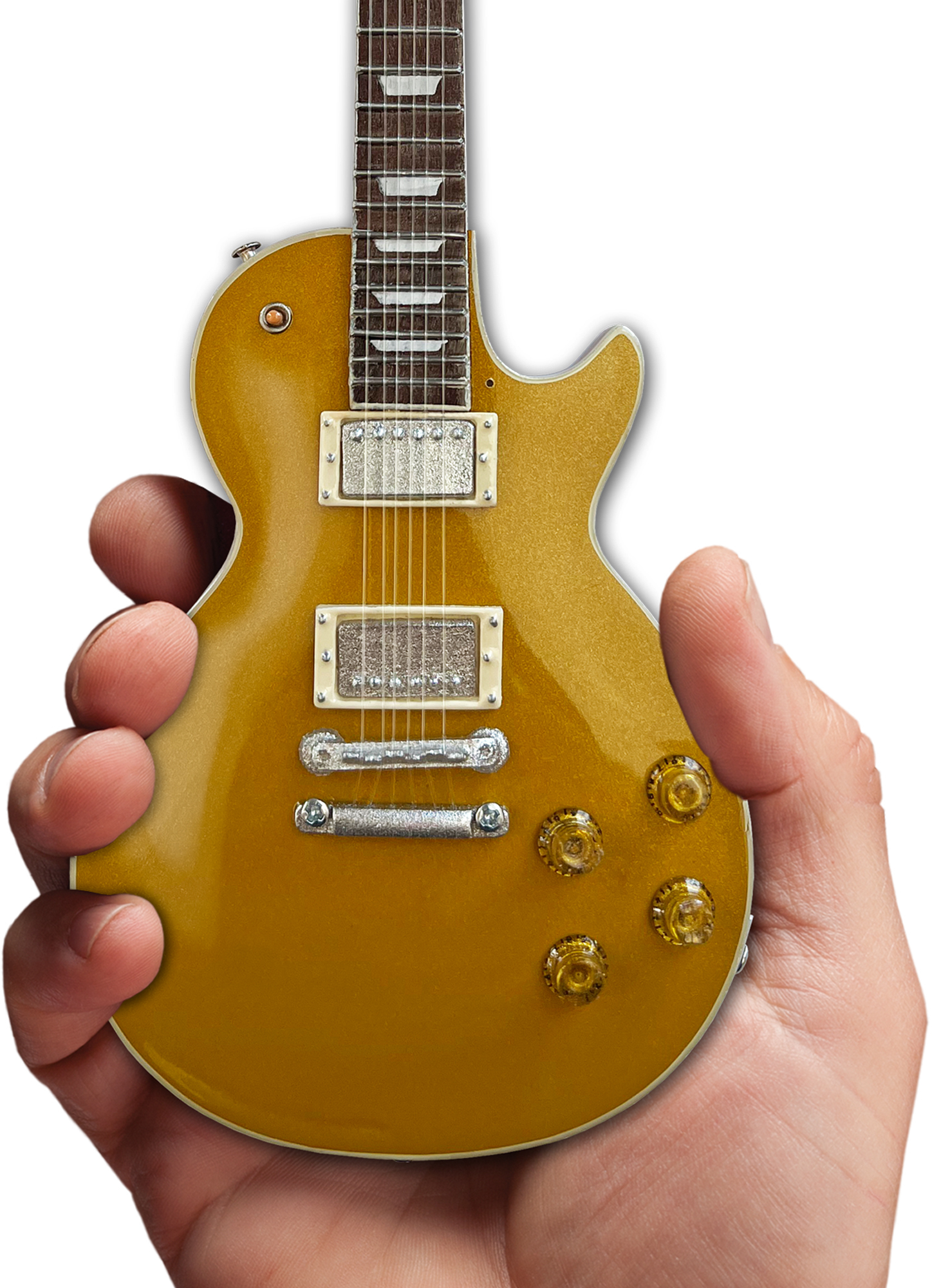 Duane Allman Gibson 1957 Les Paul Goldtop Mini Guitar Replica Collectible, Axe Heaven, Gifts