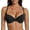 Black, variant on Women's Underwire Shaping Bra One Fab Fit Lingerie Push Up Lightly Lined Cups up to H Plus Size Full Coverage Smoothing Comfort T-Shirt Bra Nude 80C