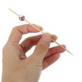 thumbnail image 3 of Yongwei Bamboo Cocktail Picks 100Pcs Cocktail Picks Bamboo Cocktail Sticks Skewers Party Fancy Toothpicks for Appetizers, 3 of 10