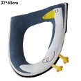 thumbnail image 2 of Cubierta de asiento de inodoro de pato amarillo lindo asiento de inodoro de dibujos animados suave felpa lavable duradera, 2 of 5