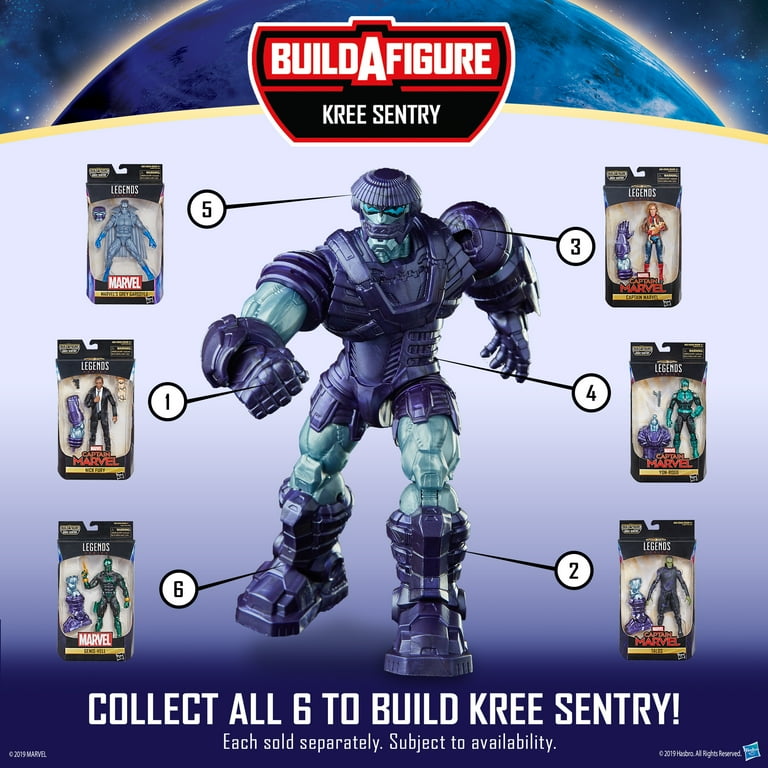 Marvel Captain Marvel 6-inch Legends Yon-Rogg Kree for Collectors