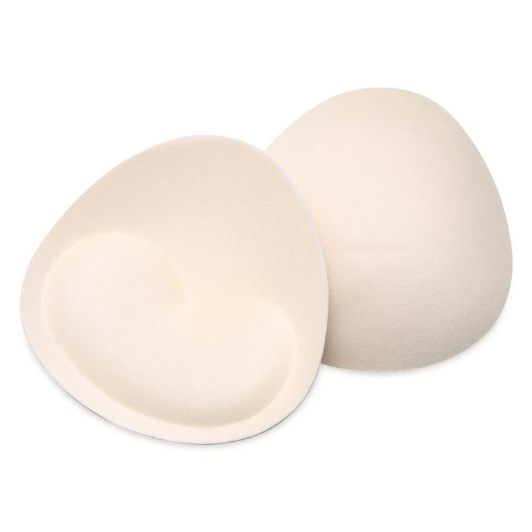 1Pair Removeable Push Up Cups Women Summer Sponge Foam Bra Pads Insert Pad  Breast Bras Chest Cup BLACK 5 