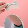 thumbnail image 3 of Makeup Desk Mirror with LED Lights Side Table Mirror with Handle, 3 of 5