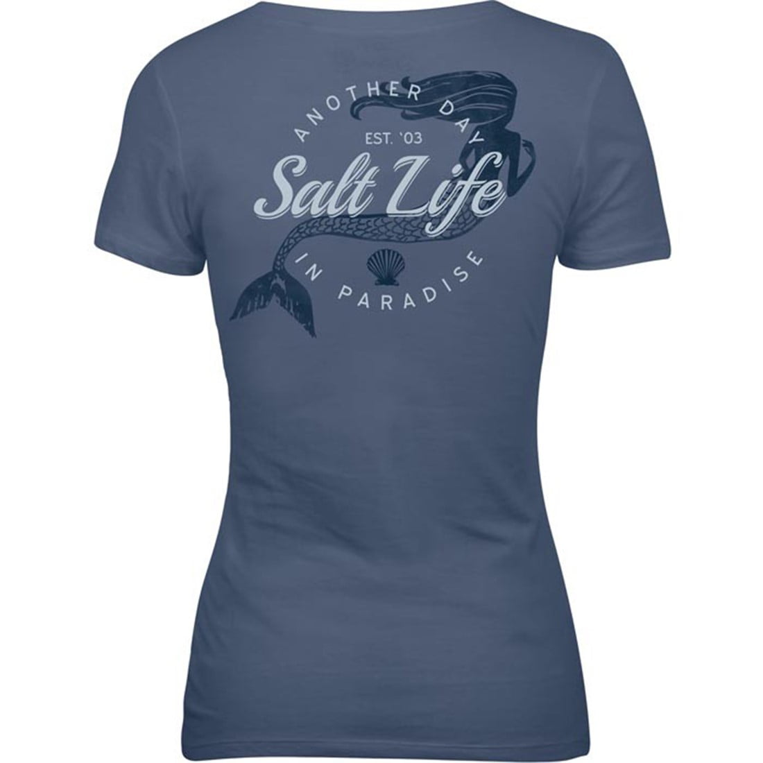 saltlife salt life women's mermaid paradise short sleeve tshirt
