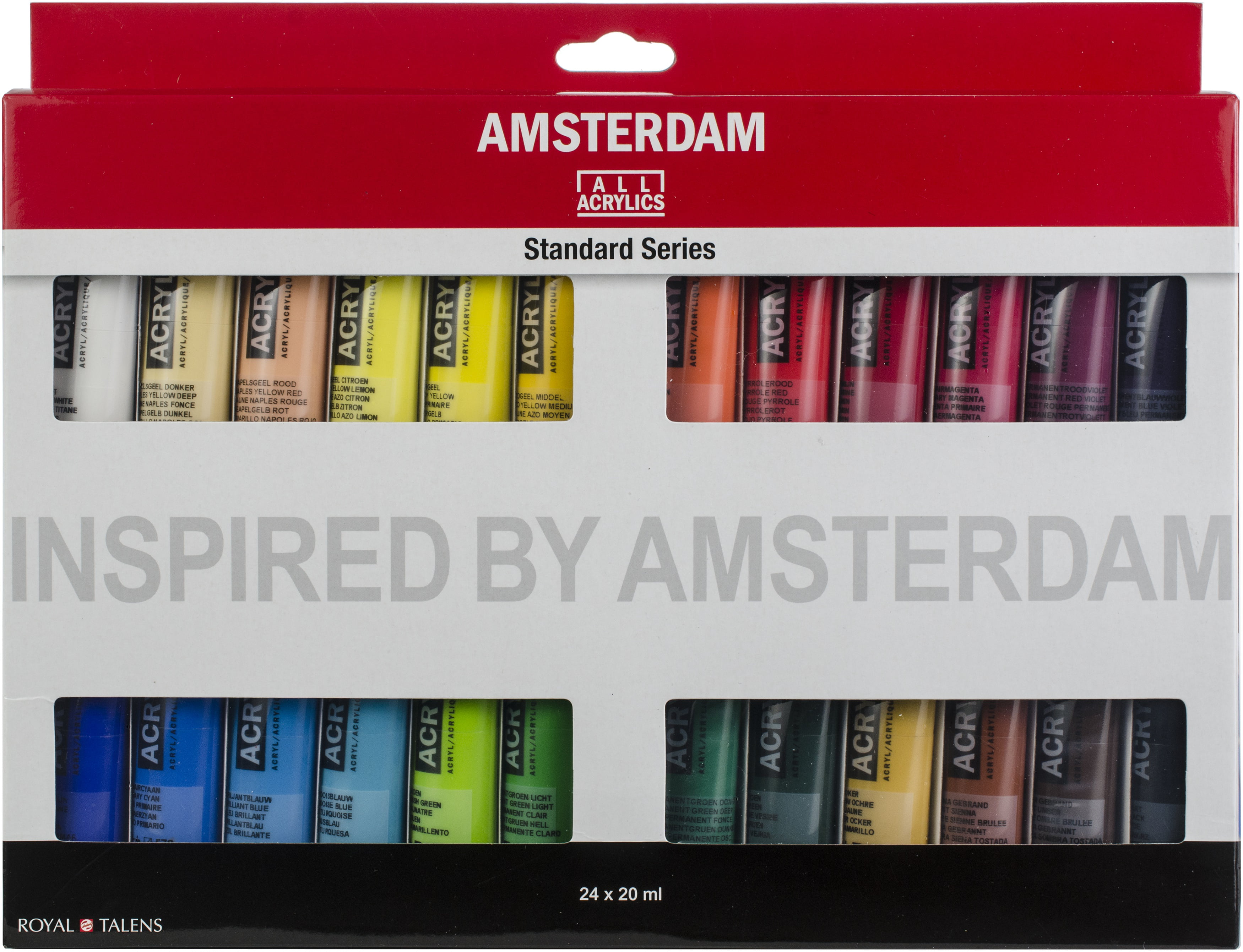 Talens : Amsterdam Standard : Acrylic Paint Set : 24x20ml
