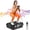 Black-1, variant on Tomile Vibration Plate Exercise Machine, Whole Body Workout Vibration Platform for Home Fitness with 400lbs Capacity, Black