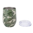 thumbnail image 1 of Vaso de vino floral de acero inoxidable al vacío de doble pared copa de vino con tapa para el hogar al aire libre tipo B, 1 of 8
