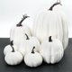 thumbnail image 5 of Calabaza artificial blanca decorativa de espuma para escritorio, 21 piezas, 5 of 5
