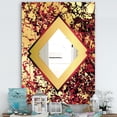 thumbnail image 2 of DESIGN ART Designart 'Botanical Gold Floral Arrangement' Glam Mirror - Vanity Printed Mirror 23.7in.x31.5in., 2 of 4