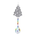 thumbnail image 1 of Atrapasol de cristal con prismas, atrapasol para jardín, hogar, ventana, decoración colgante Árbol de Navidad 50cm, 1 of 8