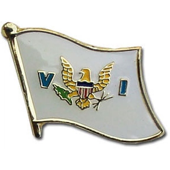 US Virgin Islands Flag Lapel Pin