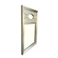 thumbnail image 2 of Chatham Hollywood Regency Brass Mirror, Brass Embossed Mirror, Antique Brass Mirror, 2 of 4