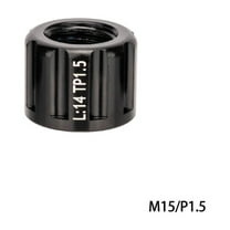 1 Pcs M15x1.5mm Bicycle Thru Axle Nut Hubs Shaft Cap Bike Accessories Replacement Nuts Bicycles Accessories Parts