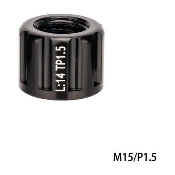 1 Pcs M15x1.5mm Bicycle Thru Axle Nut Hubs Shaft Cap Bike Accessories Replacement Nuts Bicycles Accessories Parts