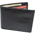 thumbnail image 2 of CAZORO Wallets for Men Genuine Cowhide Leather RFID Blocking Bifold Wallet With 2 ID Windows Black, 2 of 8
