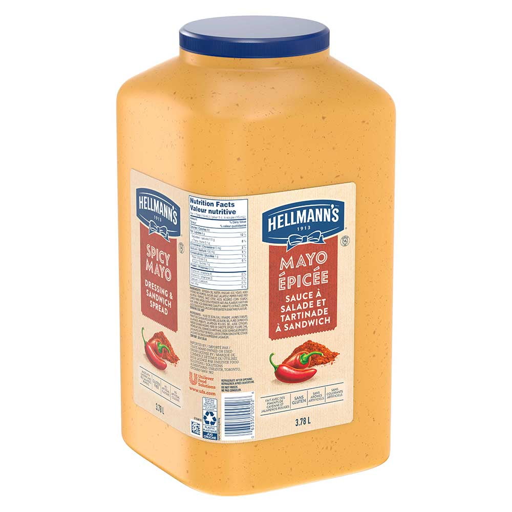 Hellmann's Spicy Mayo, 1 Gallon -- 2 per case