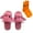 PK2, variant on Toddler House Slippers Kid Boys Girls Slippers Cute Cute Bat Plush Slippers Halloween Party Indoor and Outdoor House Shoes Bedroom Slipper(Gold,10-10.5 Years)