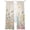 Pink Sky Blue Beige, variant on Wildflowers Sheer Curtains 45 Inch Length 2 Panels Set Window Treatments, Farmhouse Country Dragonfly Butterfly Floral Rod Pocket Semi Curtains for Living Room/Bedroom/Kitchen Décor, 104"W x 45"L