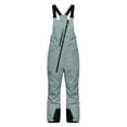 thumbnail image 5 of Letdown womens Insulated Bib Overalls Skiing-Bibs Baggy Snowboard Pants Ski Bibs Snow Loose Overalls Water_proof Wind_proof Insulated Warm (Grey,L, 5 of 6