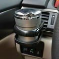 thumbnail image 2 of 1pc Vehicle Outlet Air Vent Mount Cup Holder Water Bottle Organizer Replacement, 2 of 5