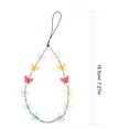 thumbnail image 2 of unbranded  2 Pcs Phone Charms Strap Color Butterfly Mobile Chain Bag Decorations, 2 of 8