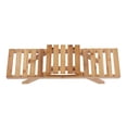thumbnail image 2 of Fdit Wooden Standing Foldable 2-layered Potted Plant Flower Shelf Storage Rack Garden,Multi-layer folding flower stand, 2 of 8