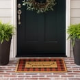 thumbnail image 2 of Mohawk Home Faux Coir Door Mat, Oh Deer Antlers, Natural,1' 6" X 2' 6", 2 of 5