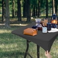 thumbnail image 1 of Feltree Tablecloth Fabric Wrinkle Elastic Water-Resistant Wipeable Table Cover for Kitchen Dinning Tabletop Decor, 1 of 8