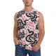thumbnail image 1 of Balery Black Snake Camisetas sin mangas para hombre, absorbe la humedad y protege contra el mal olor.-Medium, 1 of 7