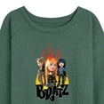 thumbnail image 3 of Bratz - Y2K Logo - Butterflies - Women's Lightweight French Terry Long Sleeve Shirt, 3 of 5