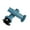 gray blue, variant on 2pcs Motorcycle-Hand Lock-on Grip Pillow Grip Anti-Slip Rubber Racing-Grip for Dirt-Bike Scootor Motocross