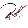 thumbnail image 1 of Vogacara 1 Juego de cabrestante automático 1/10 RC, piezas de mejora de Metal, accesorios de modelo, reemplazo de ajuste de modificación para MN D90 Kits de construcción modelo Negro Vogacara FN002040-01, 1 of 6