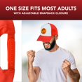 thumbnail image 4 of Gorra de Béisbol Concept One con Logo Rust-eze, Roja, Snapback de Algodón, 4 of 6
