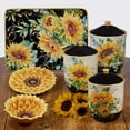 thumbnail image 2 of Certified International 28173 Sunflower Fields Rectangular Platter. 16" x 12" x 1.25", Multi Colored, 2 of 2