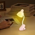 thumbnail image 6 of Mouliraty Originality Mini Desk Lamp With LED Folding Portable Small Night Light Magnetic Suction Warm Color Eye Protection Reading Desk Lamp With Clip, 6 of 6