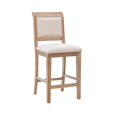thumbnail image 2 of Home Square 2-Piece Furniture 26" Counter Stool Set in Natural Brown, 2 of 10