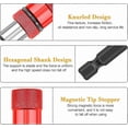thumbnail image 3 of Powerful Magnetic Bit Holder, 4 Pieces Impact Driver Bit Holder with 4 PH2 Bits, Hex Shank Magnetic Screwdriver Bit Holder, 3 of 4