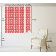 thumbnail image 5 of Ambesonne Flowers Boho Peel & Stick Wallpaper for Home, Vintage Dreamy Floral, 13"x72", Coral Pale Maroon, 5 of 5