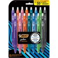 thumbnail image 1 of BIC Gel-ocity Gel Pen, Medium Point (0.7mm), Assorted Fashion Colours, For a Smooth Writing Experience, 15-Count, 1 of 4