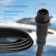 thumbnail image 3 of Cable de Extensión o Conexión Troncal NMEA 2000 (N2K) de 2 Metros Apto para Redes con Conector de 5 Pines, 3 of 5
