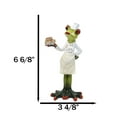 thumbnail image 3 of French Mademoiselle Boulangere Baker Frog Lady With Small Cakes Figurine, 3 of 9