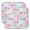 Pioneer Flower Floral-1, variant on Pioneer Flower Floral Print Pattern Kitchen Dish Drying Mat 1 Pack, Ultra Absorbent Microfiber Drainer Mat, 16"x18"