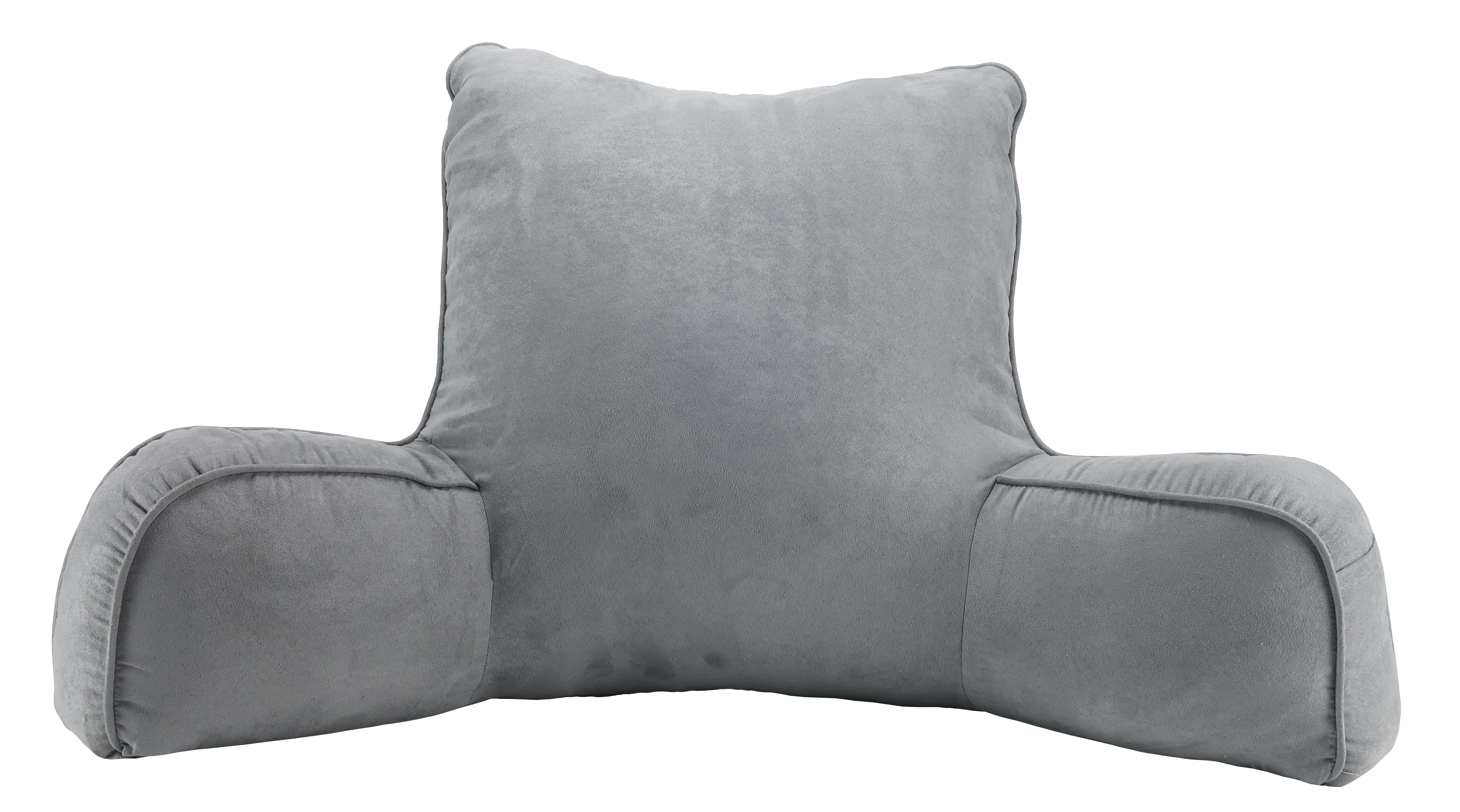 Elements Gray Solid Print Polyester Bed Rest Pillow - image 2 of 5
