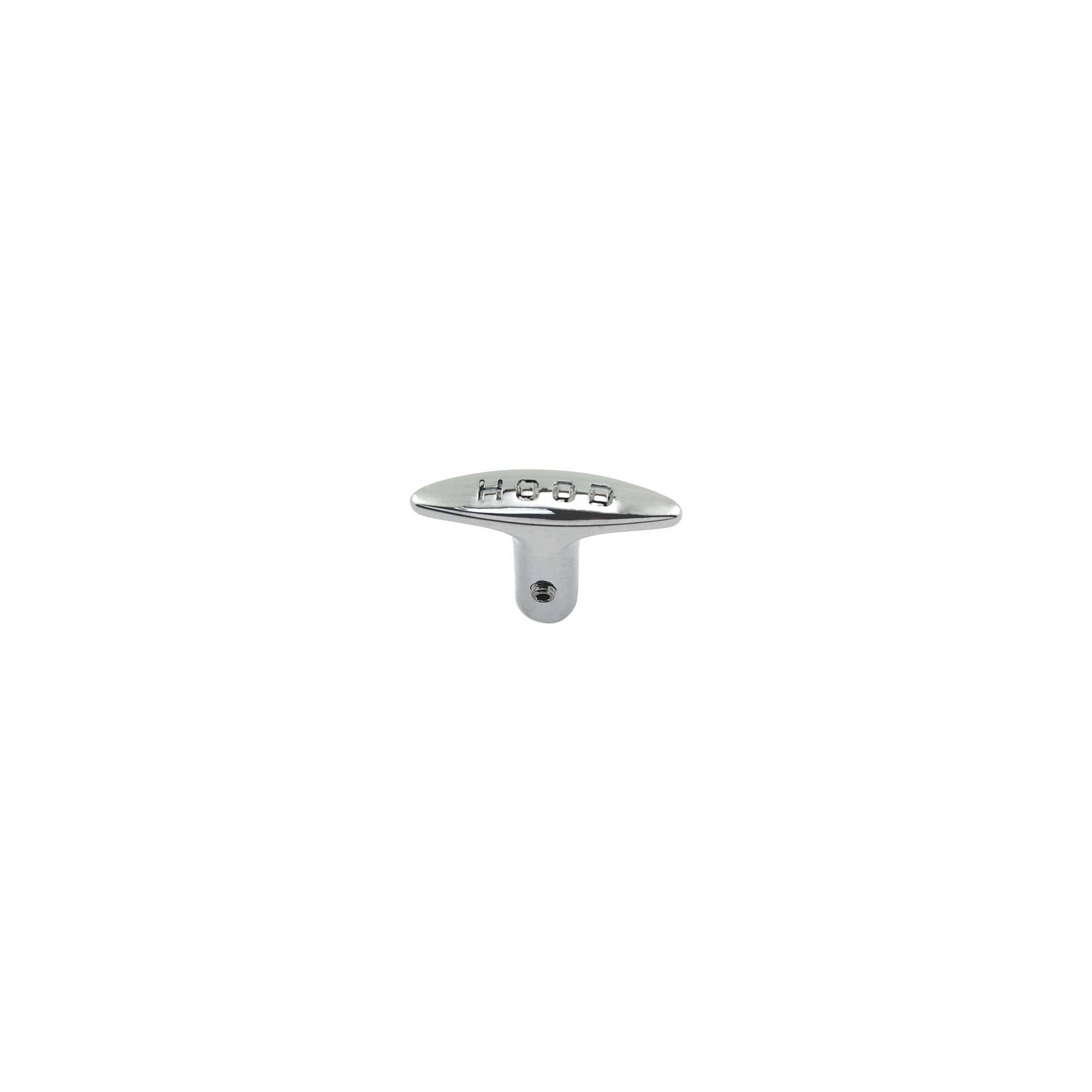 Chrome Only MACs Auto Parts 49-19255 Hood Pull Cable And Knob