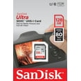 thumbnail image 3 of SanDisk 128GB Ultra SXHC UHS-I Memory Card - 80MB/s, C10, Full HD, SD Card - SDSDUNC-128G-GN6IN, 3 of 4