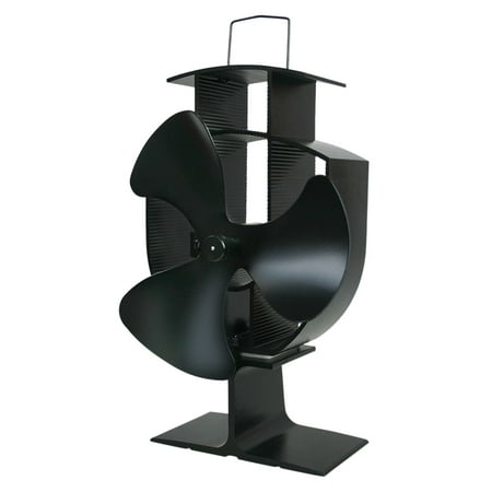 

Partygee 3 Blades Heat Powered Stove Top Fan Aluminium Silent Eco-Friendly Fuel Saving Fo