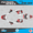 Red, variant on Kalair GFX Graphics Kit for Yamaha PW80 (1990-2008) Incision Series