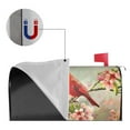 thumbnail image 5 of PHELIKA Spring Cardinal Birds Magnetic Mailbox Covers Standard Size 25.5"H x 21"W, 5 of 8