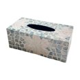 thumbnail image 3 of Dispensador de servilletas perfecl Elegante caja de pañuelos organizador decorativo azul, 3 of 6